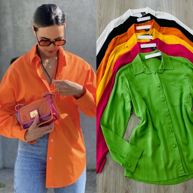 Blusa neon mujer new arrivals