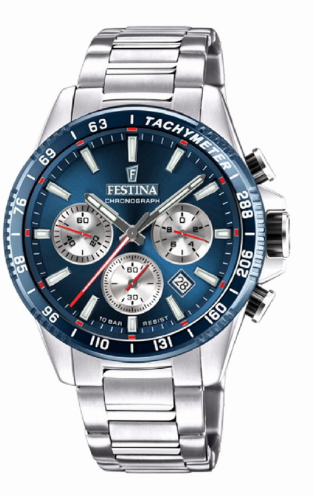 Reloj Festina F20560 2 Cron grafo Hombre Agente Oficial