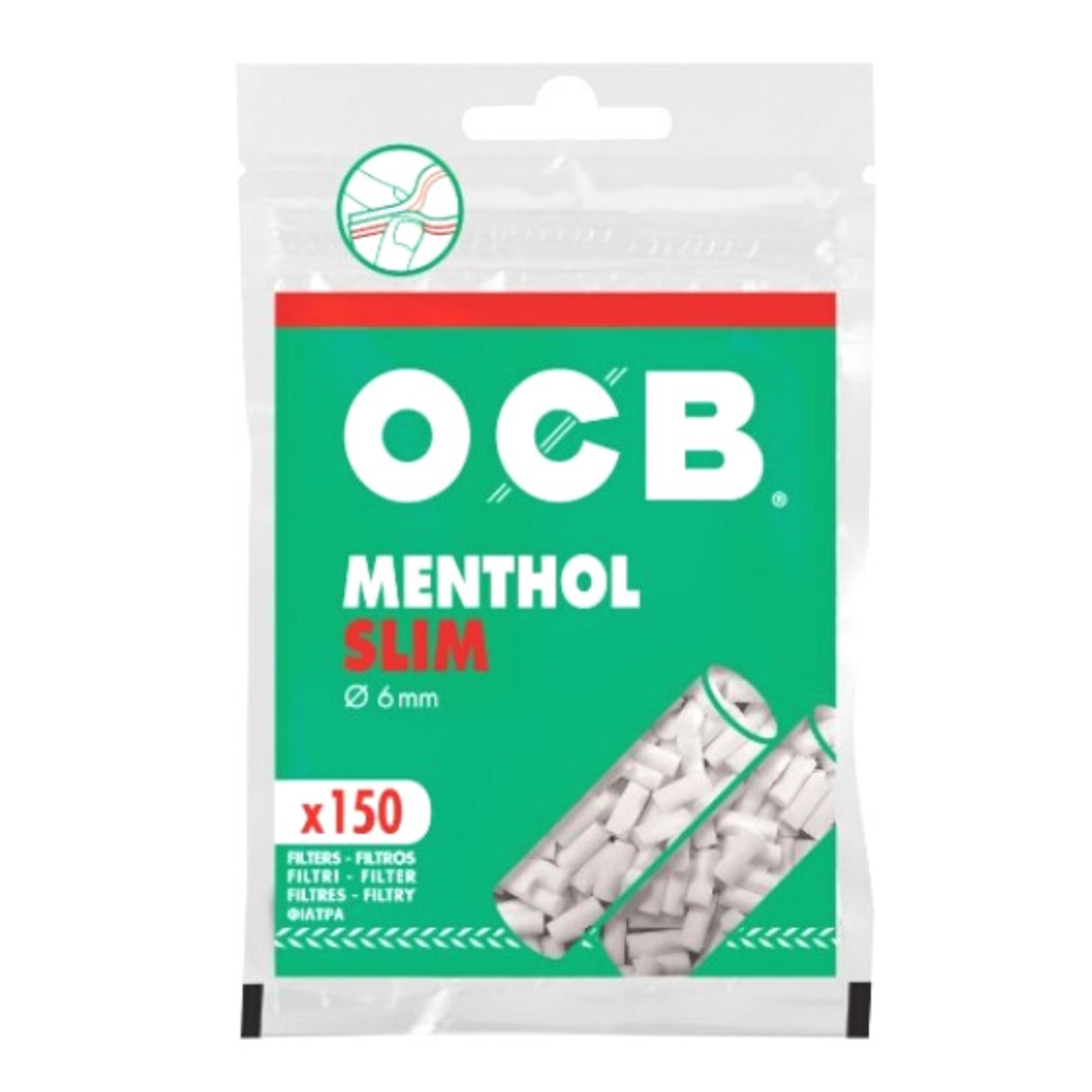 Filtro Ocb Menthol Slim