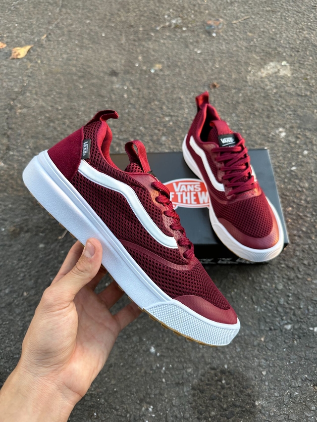 Zapatillas vans hotsell hombre bordo