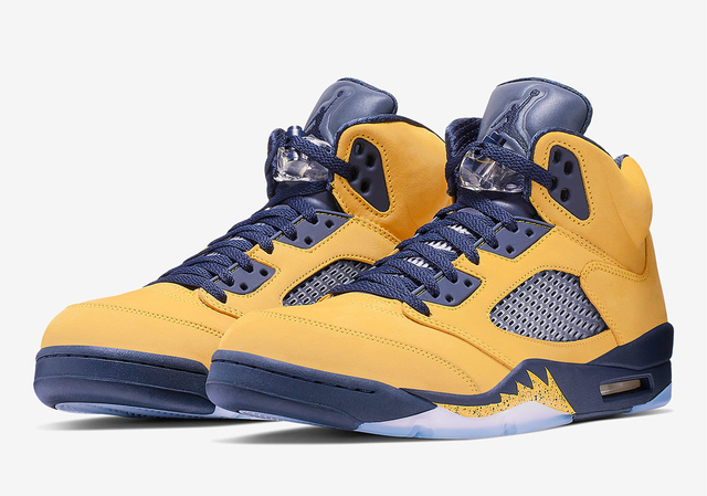 Air jordan cheap v michigan