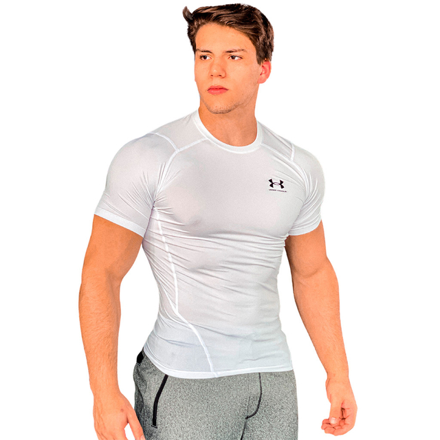 Camiseta alta compressão de Treino Masculina Under Armour