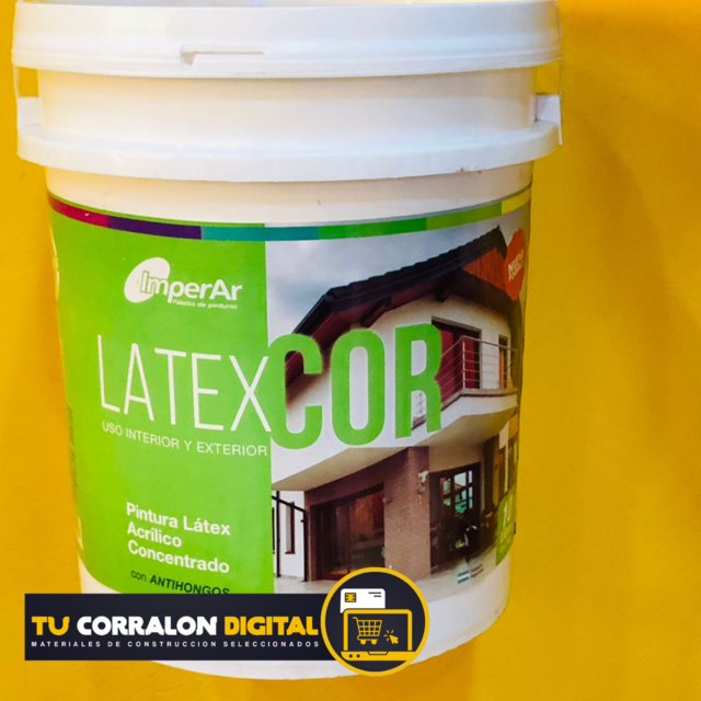 Pintura Blanca Latex Cor Lts Rio Pinturas