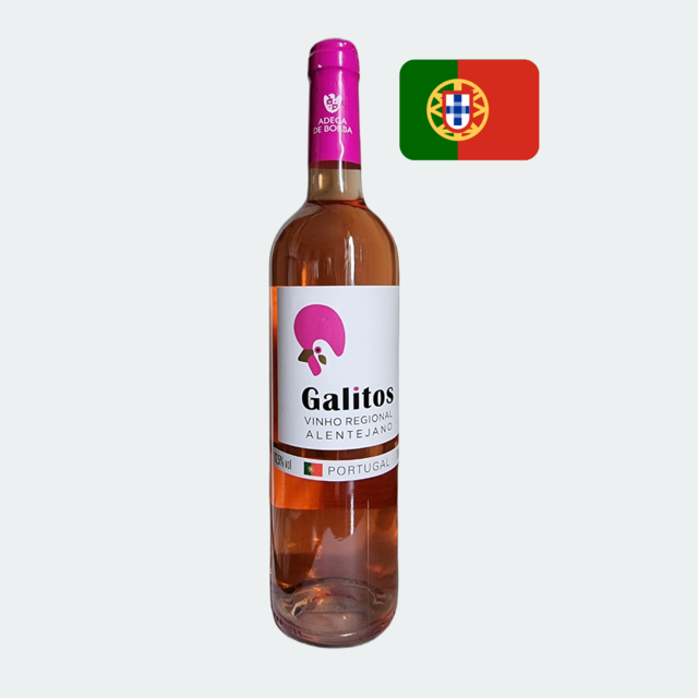 Galitos Alentejano Castelão Trincadeira e Aragonez Vinho Fino Rose