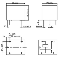 10 UNIDADES Rele 5v 10a 5 Terminais SRD-5VDC na internet