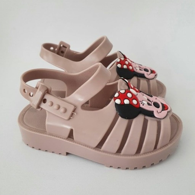 Sandalia melissa infantil store minnie