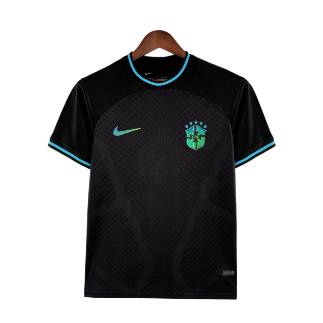 Camisa Brasil Edição Especial Preta 22/23 Torcedor Nike Masculina - Preta