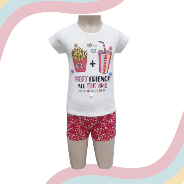 Conjunto Infantil Menina - Best Friends