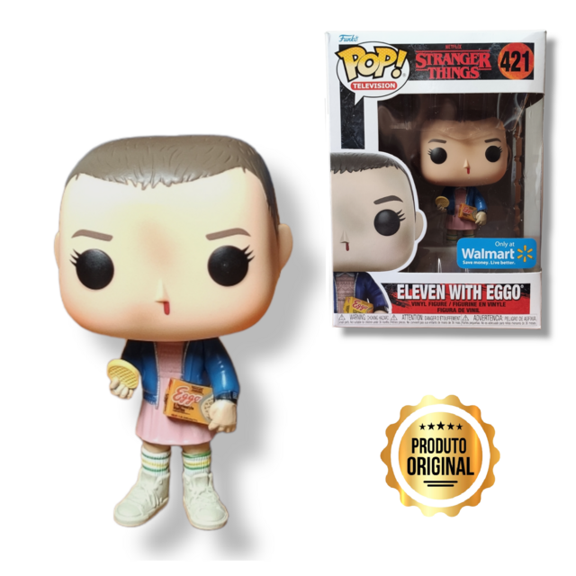 TV - Eleven W/ Eggos #421 Stranger Things Funko Pop