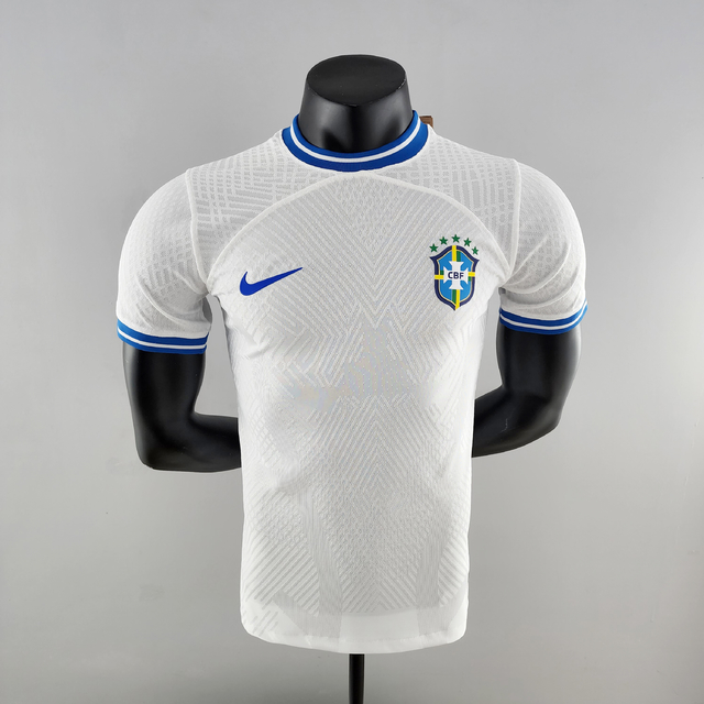 Camiseta Seleção Brasileira - Branca 2022 - Hiper Pump Suplementos