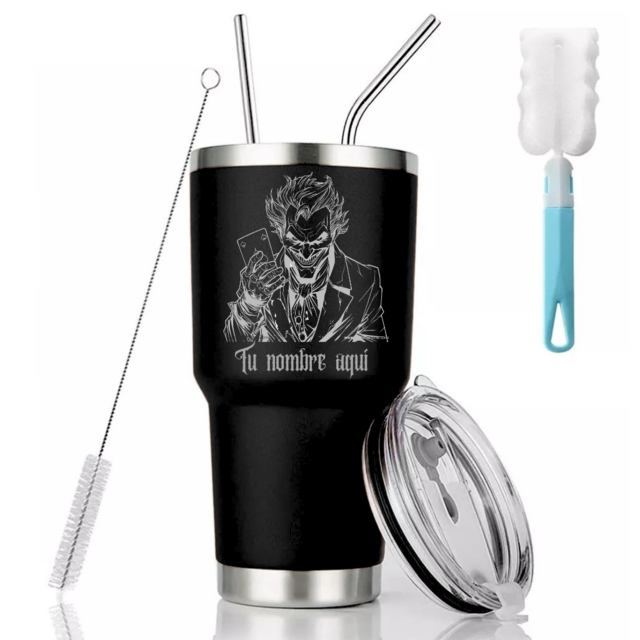 Vaso térmico tipo Yeti de 30oz, Grabado Laser