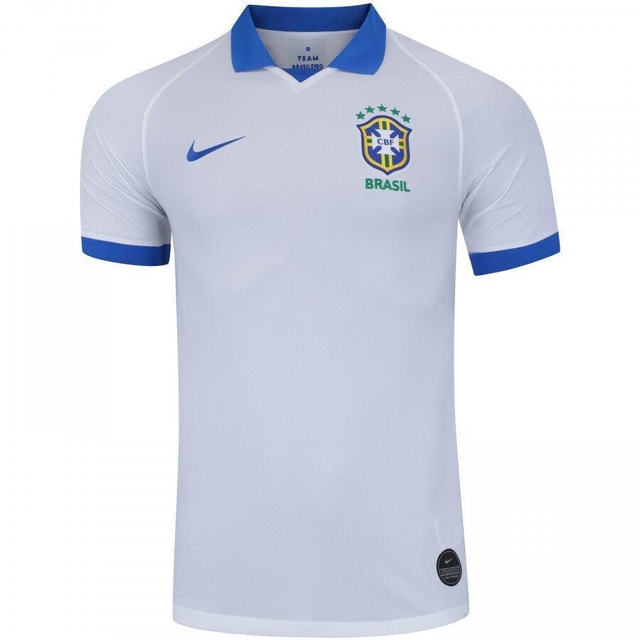 Kit Nike Torcedor Camisa Seleção Brasil I 19/20 s/nº + Camisa Seleção Brasil  III 19/20 s/nº