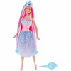 Barbie® Princesa - Cabelos longos - FAN - MATTEL - DKB61 - Barbie® Endless Hair Kingdom™ Princess Doll - Pink Hair