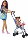 Boneca Babá - Passeio - Barbie® FAMILY BABYSITTER PLAYSET - Mattel