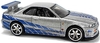 Nissan Skyline GT-R (BNR34) - Carrinho - Hot Wheels - FAST & FURIOUS - FAST IMPORTS - 1/5