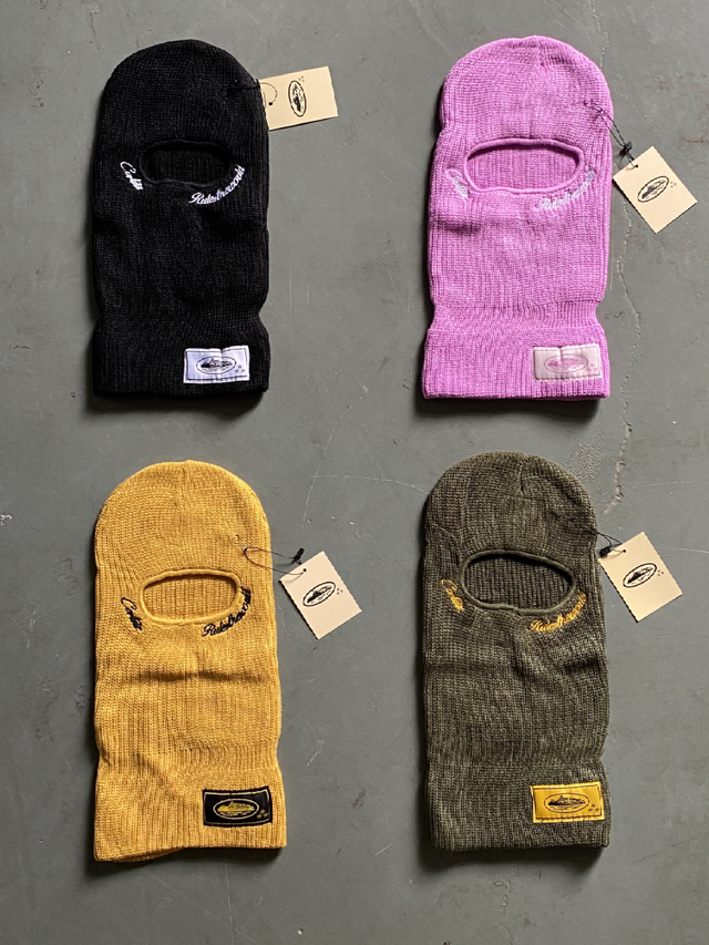 "Corteiz Shiesty Knit Balaclava Viva o Luxo que Você Merece"