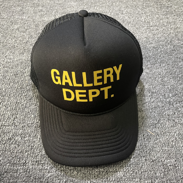 Gallery Dept. Trucker Hat Black: The Epitome of Urban Elegance.