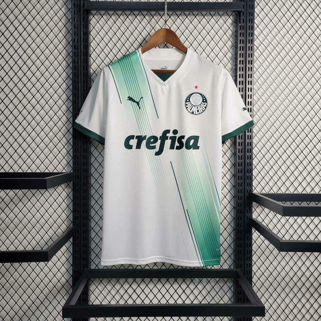 Camisa Palmeiras III 2023/24 - Torcedor Puma Masculina - Verde Limão