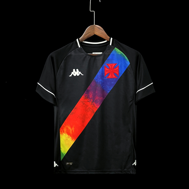 Camisa Vasco LGBTQIA+ Feminina Kappa 2023