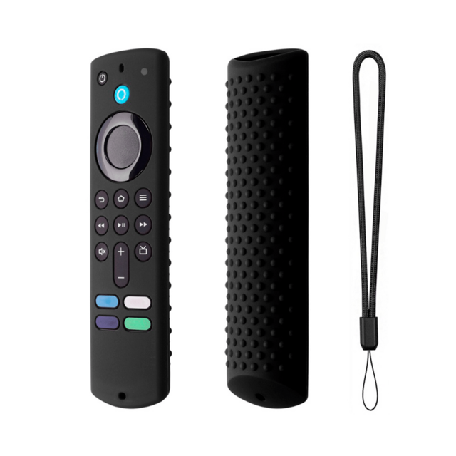  Firestick - Funda para mando a distancia de TV Firestickremote  que brilla en la oscuridad, color morado lila : Electrónica