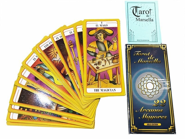 Cartas Tarot de Marsella-22- Arcanos Mayores-17 cm 423001 · 69622 - None -  Bohindra Libros esotéricos