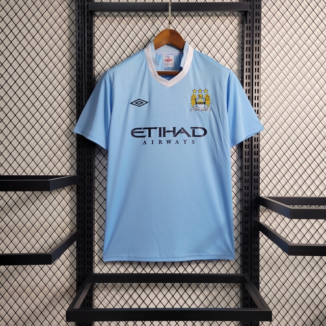 Camiseta Manchester City 1 Retrô 2011 - Futeverso