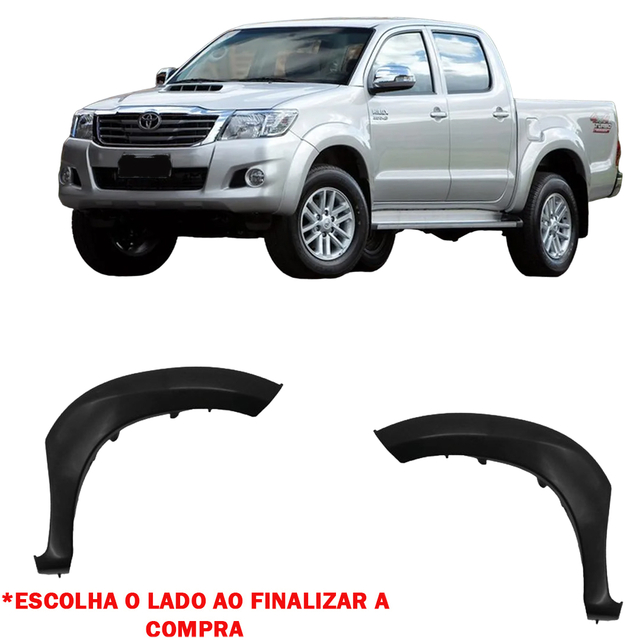 Moldura Paralama Hilux X Radar Autope As