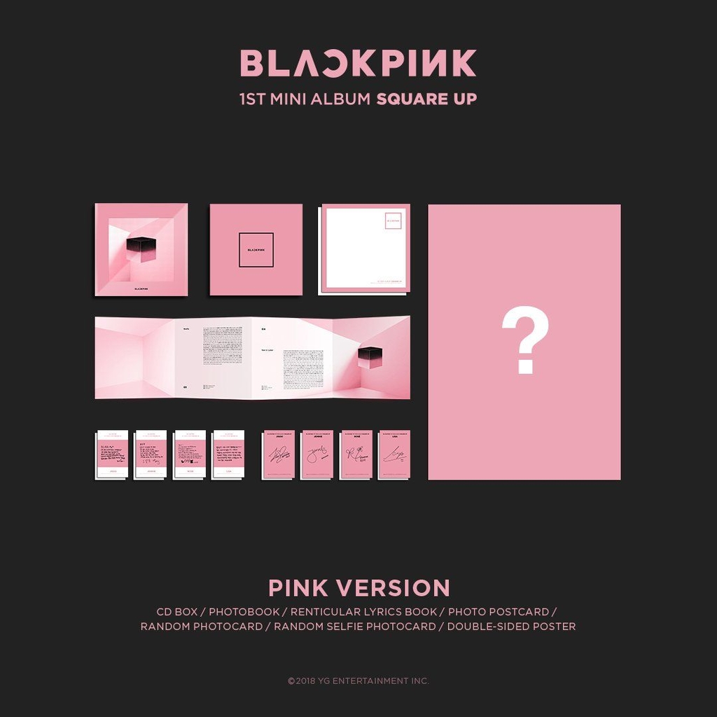 BLACKPINK SQUARE UP Mini Album Vol 1