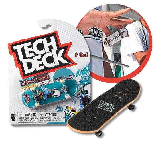 Skate De Dedo Fingerboard C/lixa Brinquedo Infantil Presente