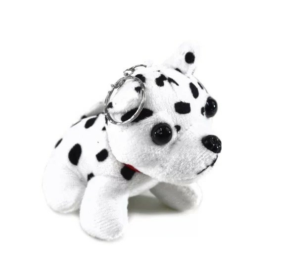 Triciclo Infantil Masculino Dalmata - Branco Com Vermelho