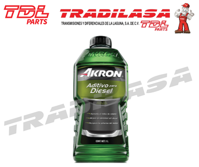 Aditivo Para Diesel Akron Caja 12 Piezas 1 L 812030 – Torke