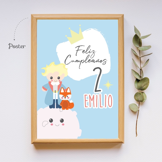 Poster El Principito Comprar En Talar Fiestas