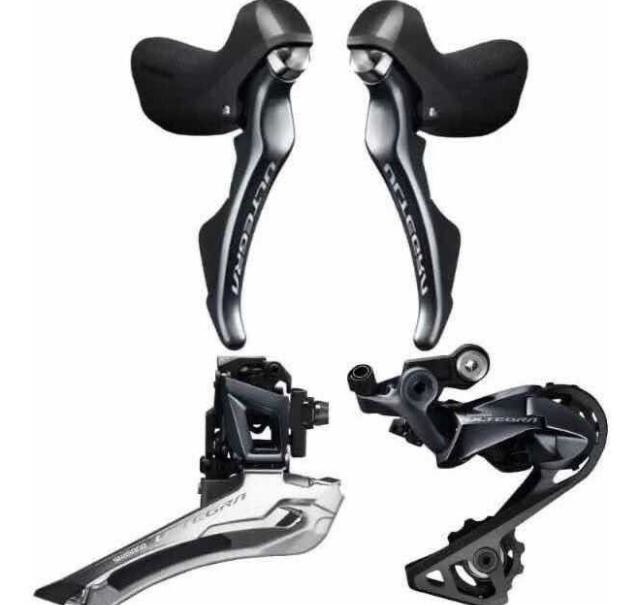 Kit Grupo Shimano Ultegra R8000 11V 3 Pe as Novo