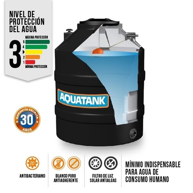 TANQUE BICAPA EC 600 LTS AQUATANK Sanitarios Enigma