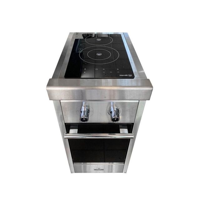 Cocina Eléctrica 2 hornallas puerta ciega | Morelli Nano 400