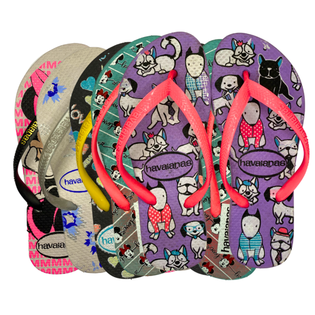 Chinelo Havaianas Estampas Feminininas Basic - Atacado