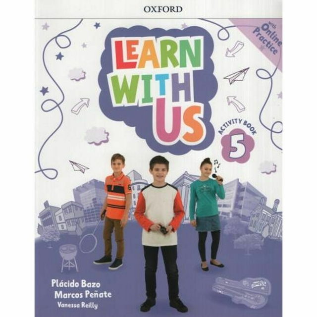 Learn with us 5 activity book comprar en graficaok
