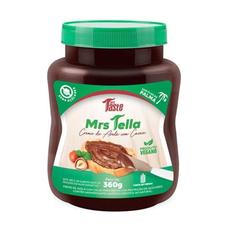 MRS TELLA 360G - MRS TASTE - CREME DE AVELÃ COM CACAU