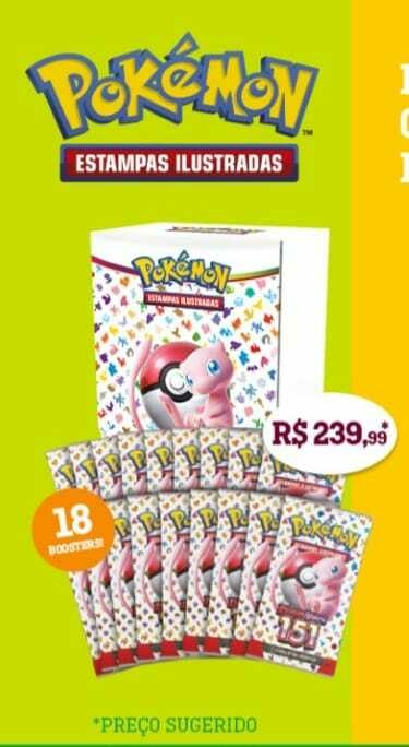 MINI BOX - COLEÇÃO ESPECIAL 151, Caixa de Booster