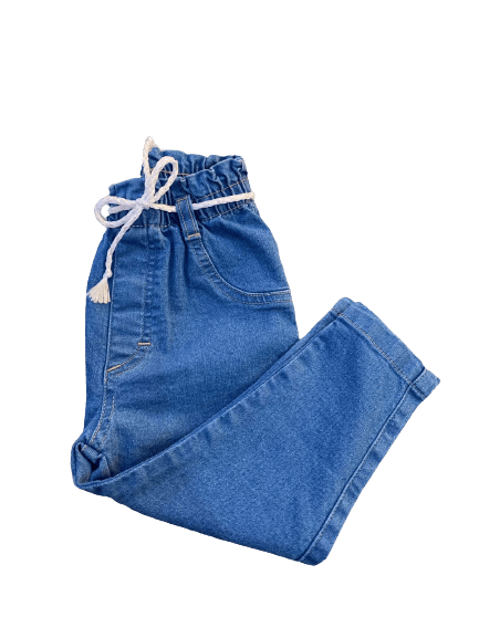 Calça clochard best sale jeans infantil