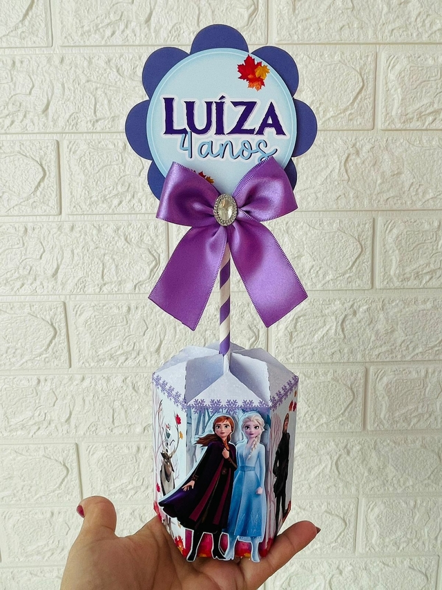 lembrancinha do tabuleiro da frozen 