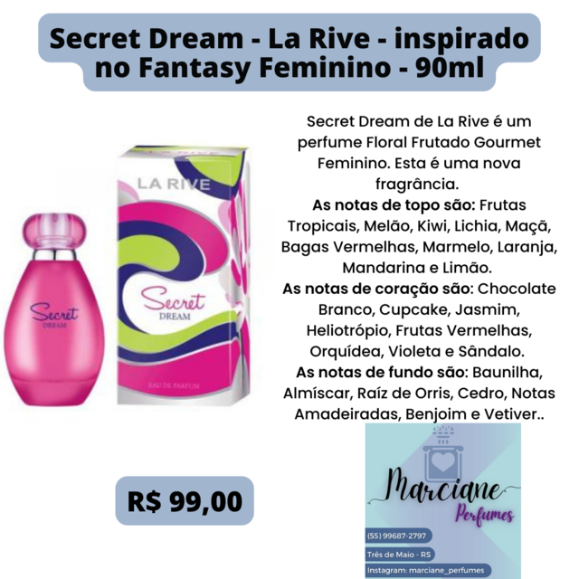 Secret Dream - La Rive – 90ml