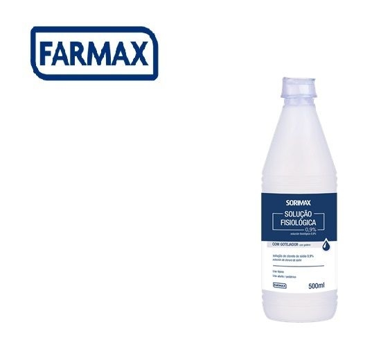 SOLUCAO FISIOLOGICA SORIMAX 500ML FARMAX