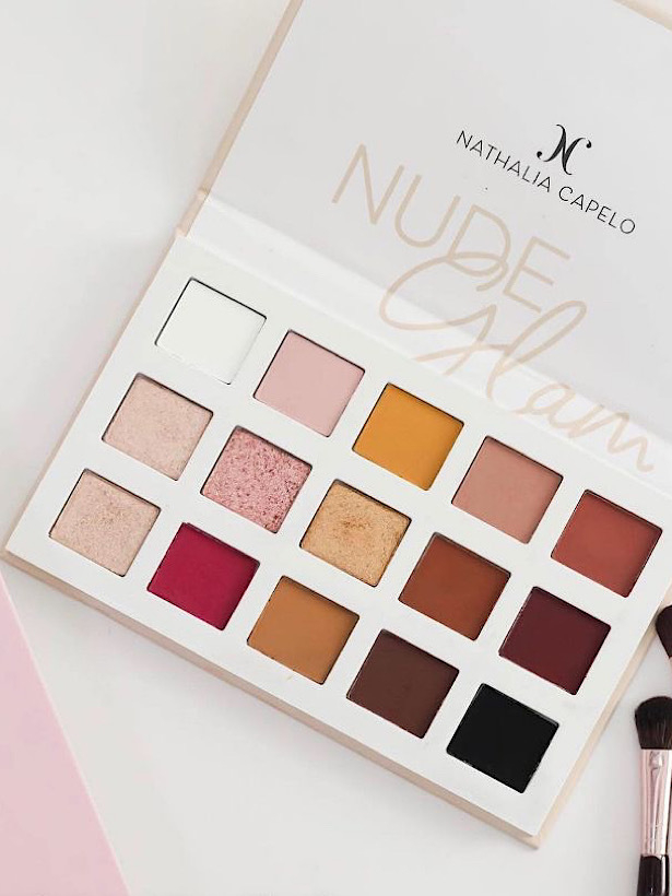 Nath Capelo Paleta Sombras Nude Glam