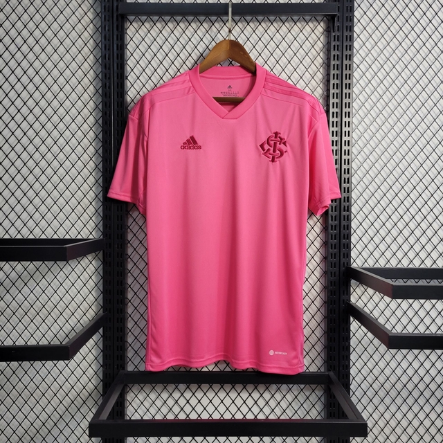 Camisa Internacional Outubro Rosa 22/23 s/n Torcedor Adidas