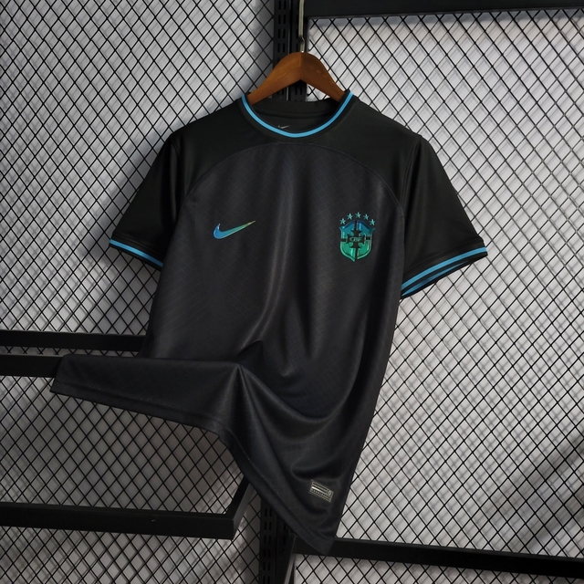 Camisa Brasil Black Edição Comemorativa - 2022/23 [Concept