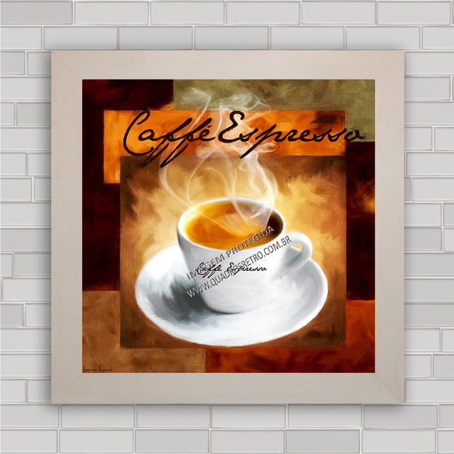 QUADRO DECORATIVO CAFÉ 46 - ESPRESSO