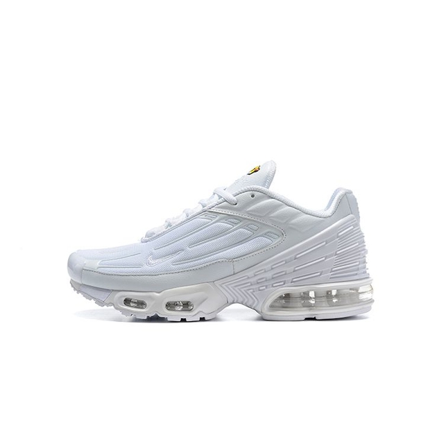 Air max discount plus all white