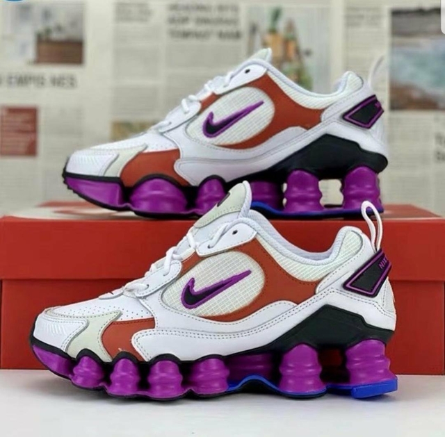 Nike shox cheap r4 homme violet