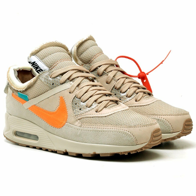 Tênis Nike Air Max 90 Off White Bege